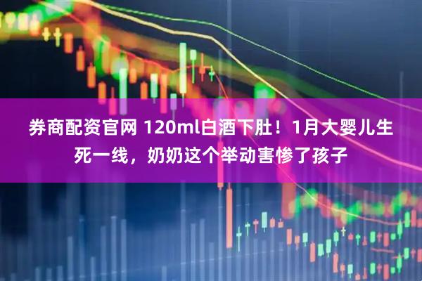 券商配资官网 120ml白酒下肚！1月大婴儿生死一线，奶奶这个举动害惨了孩子
